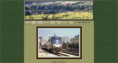 Desktop Screenshot of billsrailroadpage.com