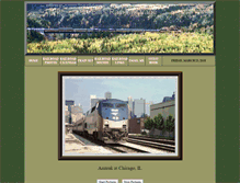 Tablet Screenshot of billsrailroadpage.com